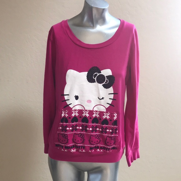 Hello Kitty Tops - Hello Kitty Size Medium Sweatshirt
